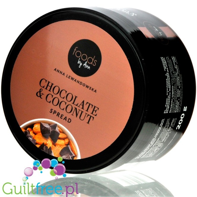 Foods by Ann Chocolate & Coconut Spread - pasta migdałowa z kokosem i czekoladą