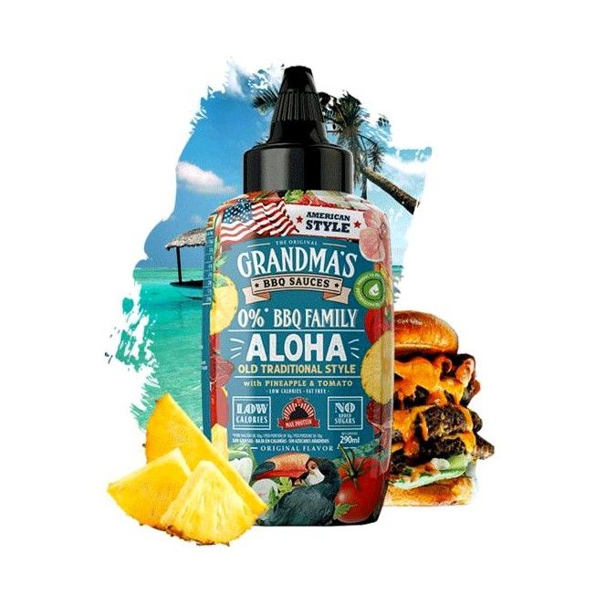 Max Protein Salsa Aloha BBQ Hawaian 