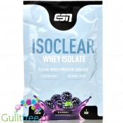 ESN Isoclear® Whey Isolate, Blackberry - supplement without lactose, sugar & fat, 25g of protein & 105kcal