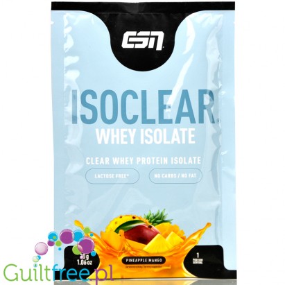 ESN Isoclear® Whey Isolate, Pineapple Mango - supplement without lactose, sugar & fat, 25g of protein & 105kcal