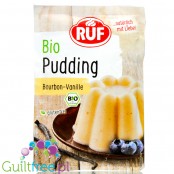 RUF Bio Vanilla Pudding, bezglutenowy budyń waniliowy bez cukru i słodzików 