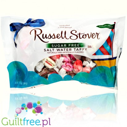 Russell Stover Salt Water Taffy - ciągutki toffee bez cukru