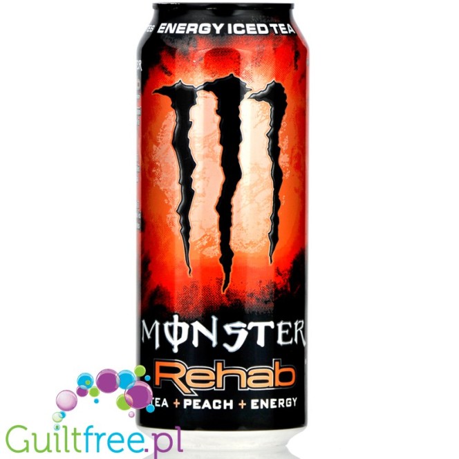 Monster Rehab + Peach Tea + Energy