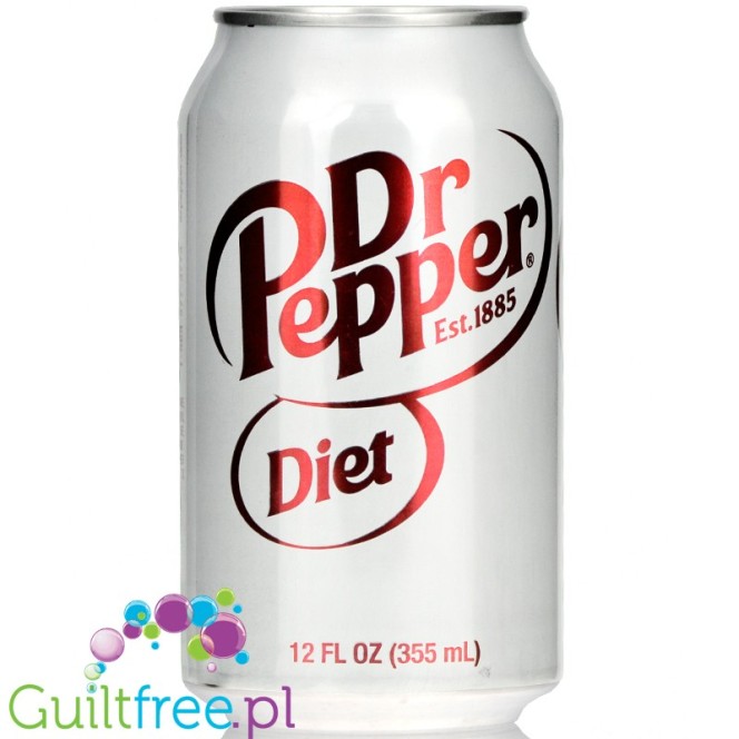 Dr Pepper Diet USA bez cukru, w puszce