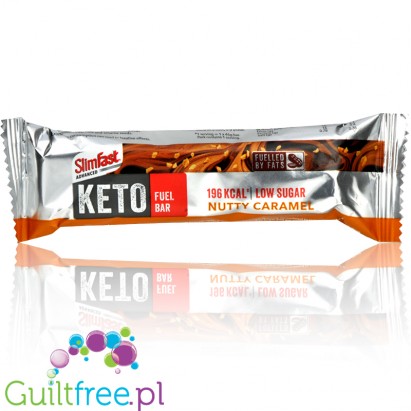 Slimfast Keto Fuel Bar Nutty Caramel 46g