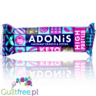 Adonis Keto Protein, Hazelnut Crunch & Cocoa - vegan keto protein bar 2g of sugar