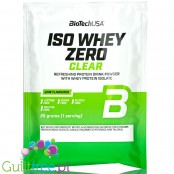 BioTech USA Iso Whey Zero Clear, Lime 25g