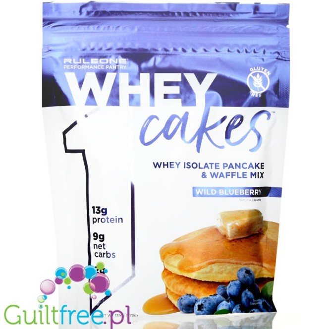Rule1 R1 Whey Cakes Wild Blueberry