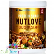 Allnutrition Nutlove Protein Shake Chocolate Hazelnut - kremowy szejk z kazeiną