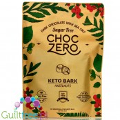 ChocZero Keto Bark, Milk Chocolate with Hazelnuts 6 oz.