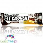 Fit Crunch Milk & Cookies - giga baton 30g białka, 6 warstw, Ciasteczko & Biała Czekolada