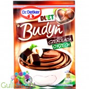 Dr Oetker Duet Czekolada & Orzech - budyń czekoladowo-orzechowy bez cukru