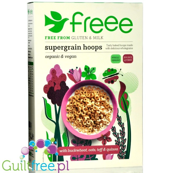 Doves Farm Gluten Free Organic Supergrain Hoops 300g