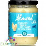 Terrasana Almond White 0,5kg - organiczne białe masło migdałowe z blanszowanych migdałów 100%, bez soli i cukru