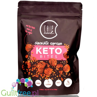 ChipMonk Keto Bites, Chocolate Espresso 6.3 oz