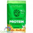 Sunwarrior Protein Classic Vanilla - organiczna wegańska odżywka białkowa z 5 superfoods
