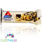 Atkins Snack Chocolate Chip Crisp - niskocukrowy baton 10g białka