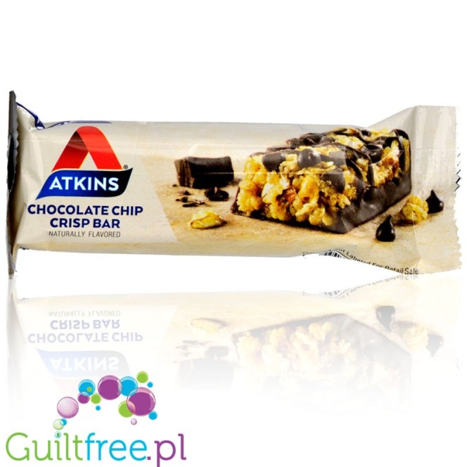 Atkins Snack Chocolate Chip Crisp protein bar