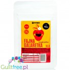 FitRec Fajna Galaretka Strawberry, sugar free jelly powder, 5 servings