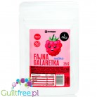 FitRec Fajna Galaretka Raspberry, sugar free jelly powder, 5 servings