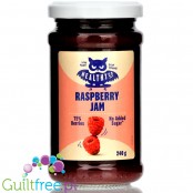 HealthyCo Raspberry Jam - dżem malinowy bez cukru 45kcal ze stewią i erytrolem