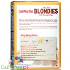 Universal Nutrition CarbRite Diet Extra Rich Blondies Baking Mix with Chocolate Chips - No Maltitol 