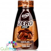 6Pak Zero Sauce Chocolate - sos czekoladowy zero bez cukru