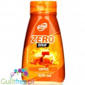 6Pak Nutrition Zero Sauce Toffee - sos zero o smaku krówki toffi