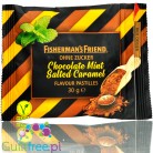 Fisherman's Friend Chocolate Mint Salted Caramel sugar free powder candies