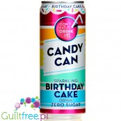 Candy Can Birthday Cake Zero Sugar 330ml - 12CT