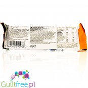 Pulsin Orange Choc Chip rich in fiber vegan protein bar