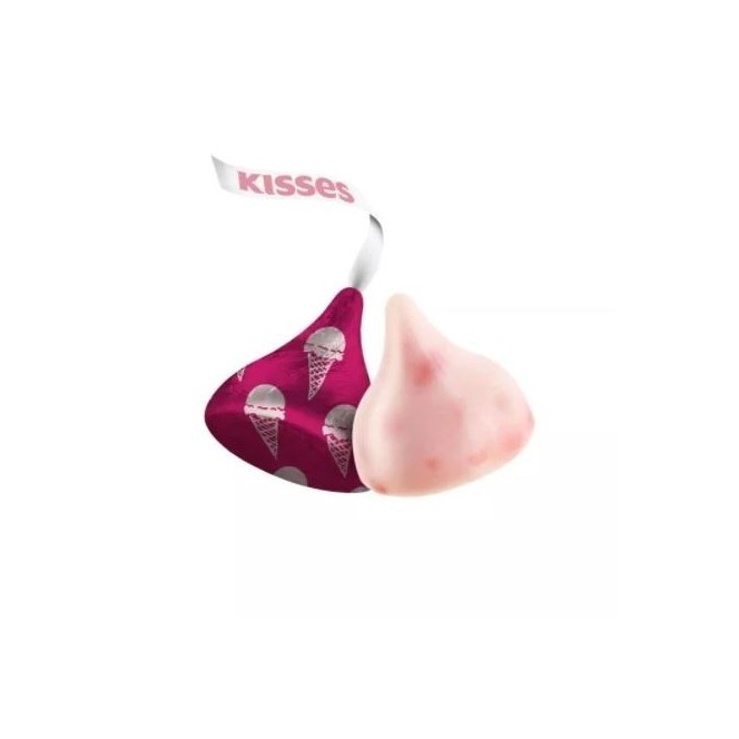 Hershey's Kisses Strawberry Ice Cream Cone