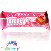 MyProtein 6 Layer Ruby Chocolate protein bar