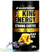 AllNutrition FitKing Energy Strong Coffee, Eggnog, caffeine enriched instant coffee