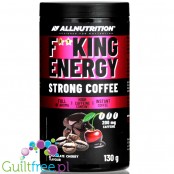 AllNutrition FitKing Energy Strong Coffee Cherry Chocolate - czekoladowo-wiśniowa kawa rozpuszczalna wzbogacona kofeiną