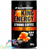 AllNutrition FitKing Energy Strong Coffee, Caramel - kawa rozpuszczalna wzbogacona kofeiną