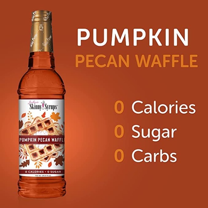 Jordan's Skinny Syrups - Sugar Free Pumpkin Pecan Waffles Syrup