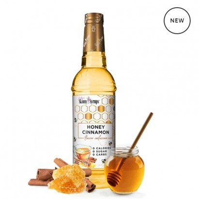 Jordan's Skinny Syrups - Sugar Free Honey Cinnamon Flavor Infusion Syrup