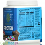 Sunwarrior Protein Warrior Blend 0,375kg, Chocolate - vegan protein powder with acai, goji & quinoa, sachet
