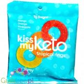 Kiss My Keto Keto Gummies, Tropical Rings