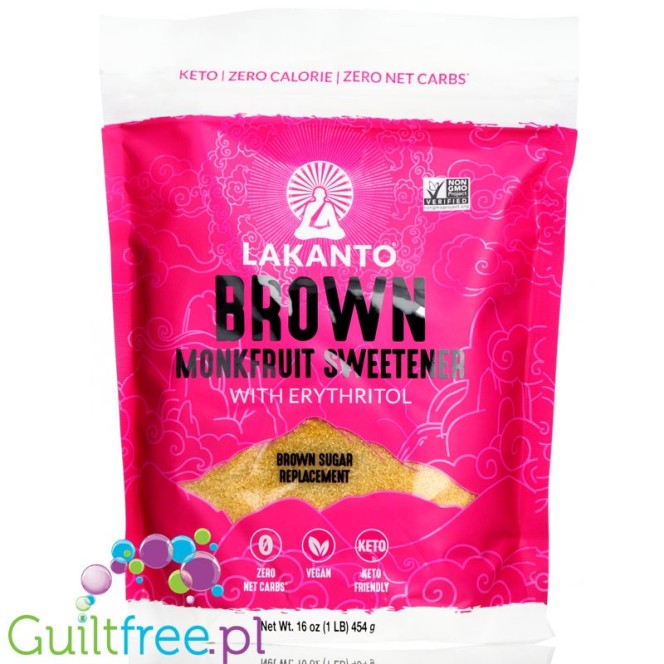 Lakanto Brown Monkfruit Sweetener - a keto substitute for brown