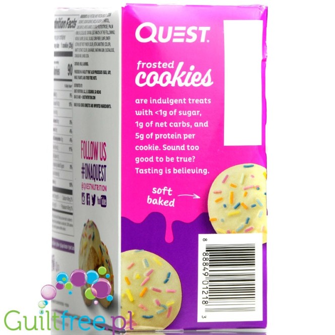Strawberry Cake Frosted Cookies Twin Pack – Quest Nutrition