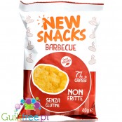 New snacks  chrupki ziemniaczane o smaku barbecue bezglutenowe bio 40g 