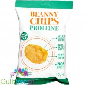Beanny chips chrupki z soczewicy proteinowe bezglutenowe bio 40g 