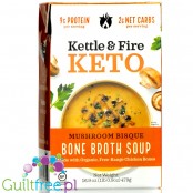 Kettle and Fire, Keto Mushroom Bisque with Chicken Bone Broth