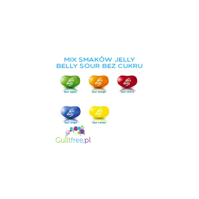 Jelly Belly Sours kwaśne fasolki bez cukru