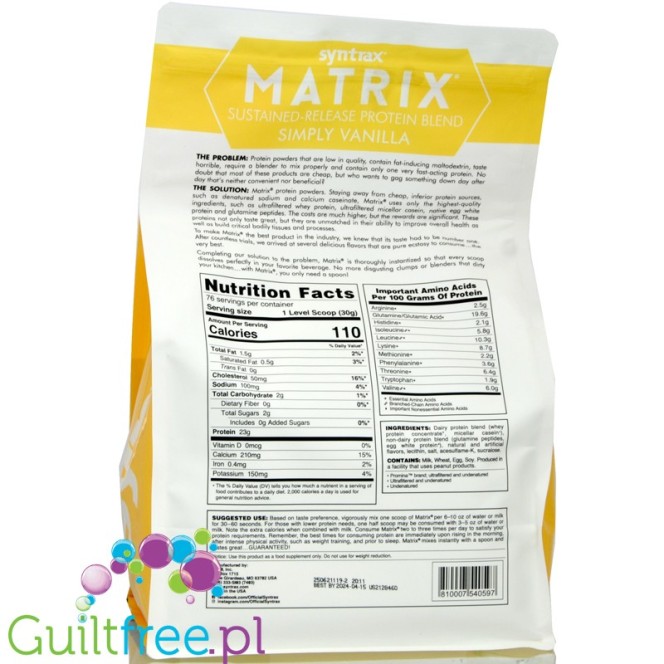 Syntrax Matrix 5.0 Vanilla 2,27kg