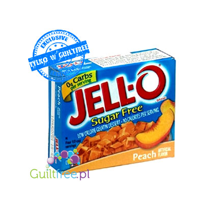 Jell-O Peach Jelly 10kcal zero sugar
