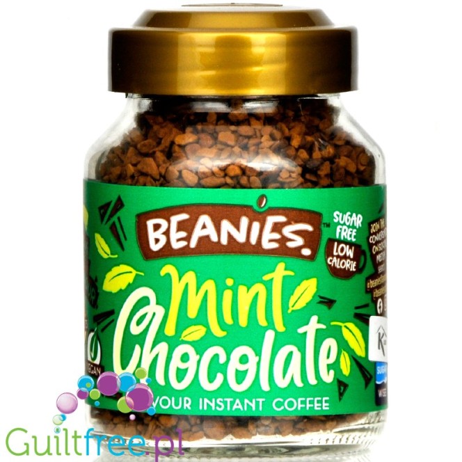 Beanies Mint Chocolate instant flavored coffee 2kcal pe cup