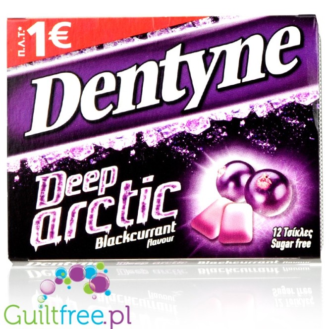Dentyne Deep Arctic Blackcurrant Sugar Free